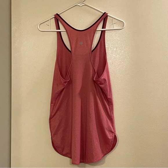 LULULEMON ATHLETICA What The Sport‎ Singlet in Heathered Jewelled Magenta/Gold - Picture 7 of 9